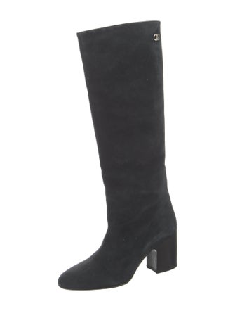 Chanel 2016 Interlocking CC Logo Boots