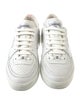 Chanel Interlocking CC Logo Leather Sneakers