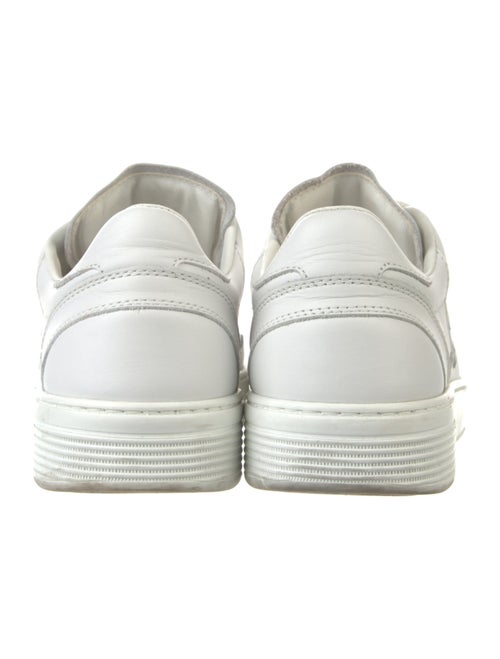 Chanel Interlocking CC Logo Leather Sneakers