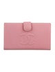 Chanel 2005-2006 Interlocking CC Logo French Purse
