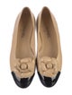 Chanel 2024 Interlocking CC Logo Ballet Flats
