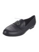 Chanel Interlocking CC Logo Lambskin Loafers