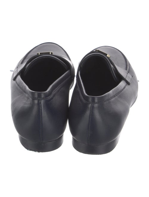 Chanel Interlocking CC Logo Lambskin Loafers