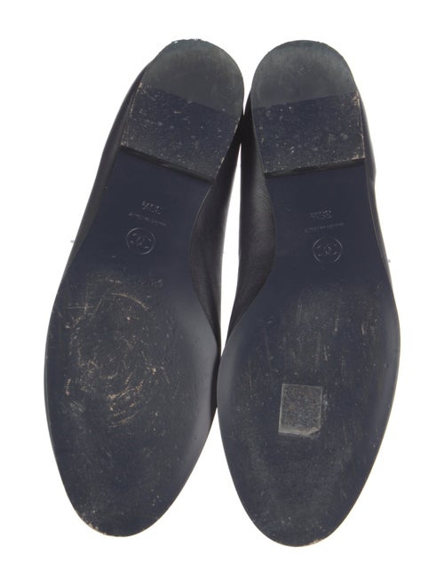 Chanel Interlocking CC Logo Lambskin Loafers