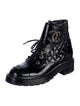 Chanel 2020 Interlocking CC Logo Combat Boots