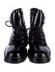 Chanel 2020 Interlocking CC Logo Combat Boots