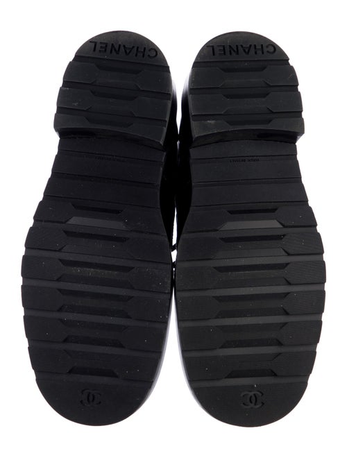 Chanel 2020 Interlocking CC Logo Combat Boots