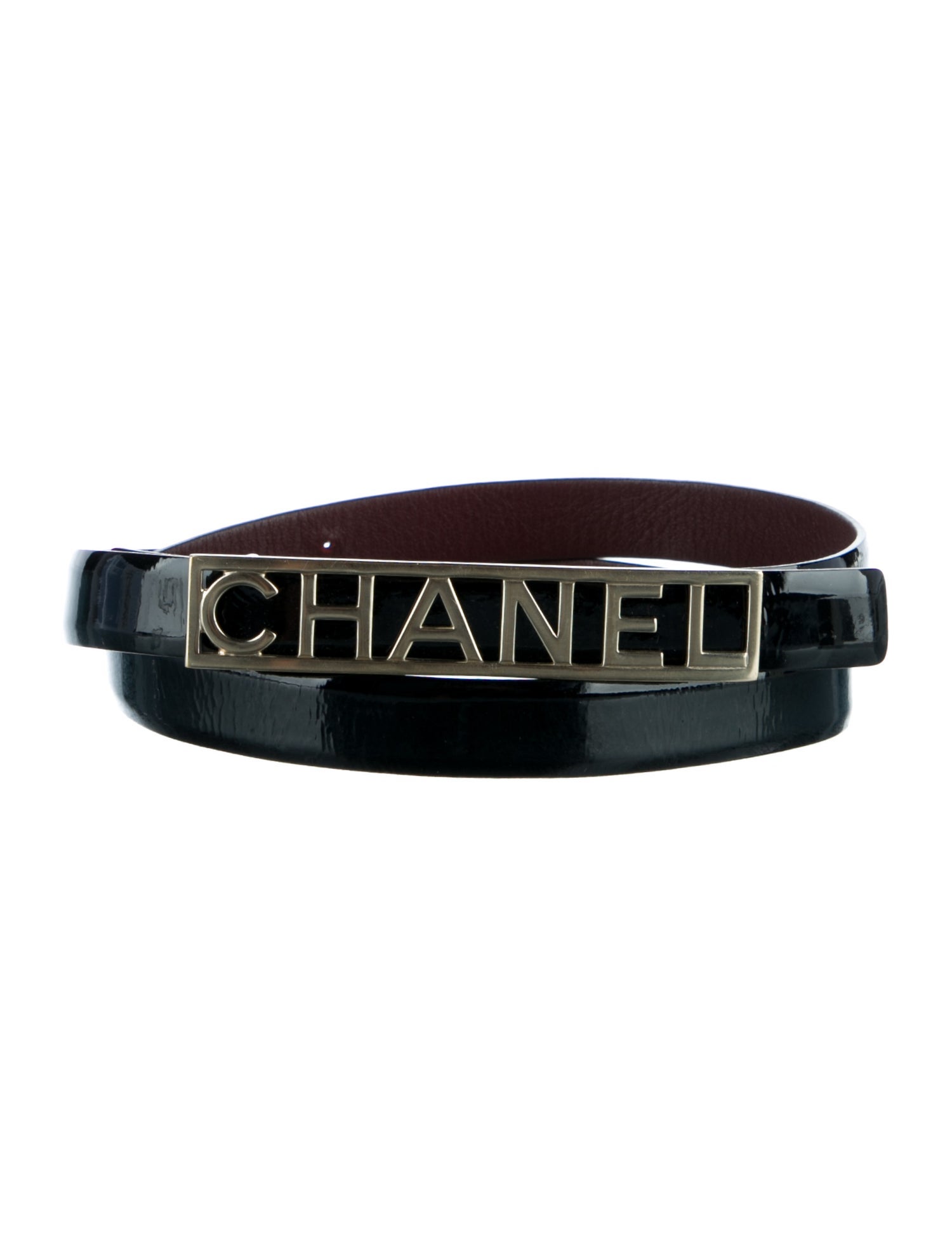 Chanel 2015 Interlocking CC Logo Belt