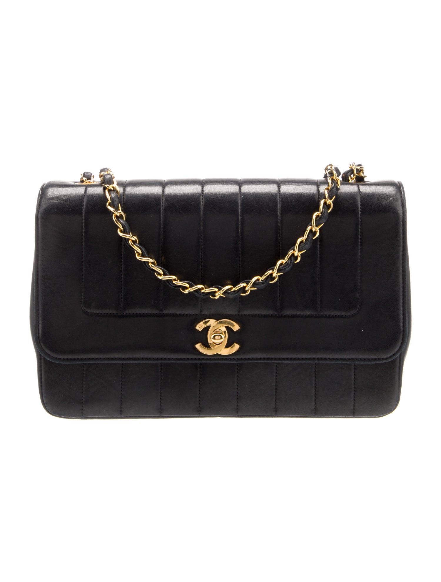 Chanel Small Diana Vertical Quilt Flap Bag