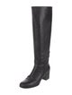 Chanel Interlocking CC Logo Leather Riding Boots