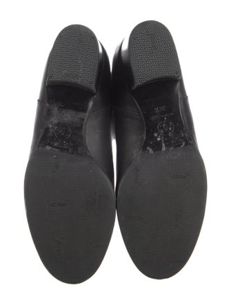 Chanel Interlocking CC Logo Leather Riding Boots