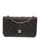 Chanel Classic Quilted Wallet On Bag Charm Chain
