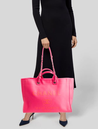 Chanel Large Deauville Shopping Bag