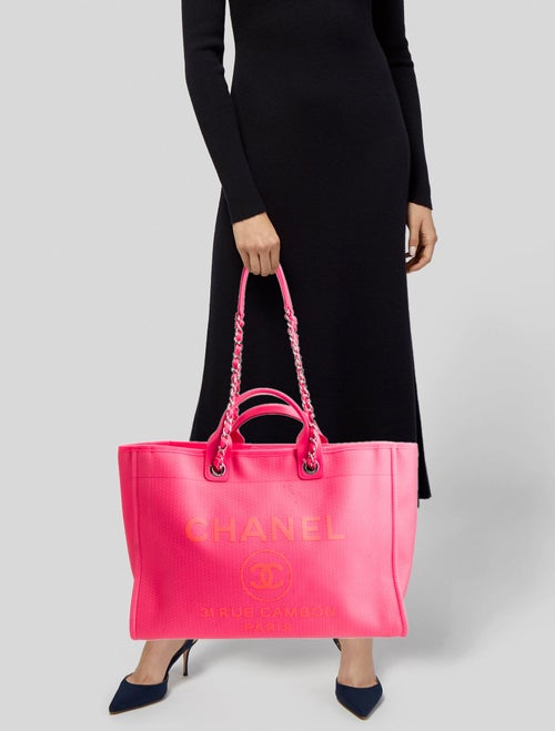Chanel Large Deauville Shopping Bag