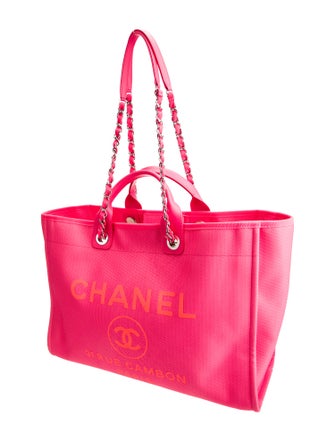 Chanel Large Deauville Shopping Bag