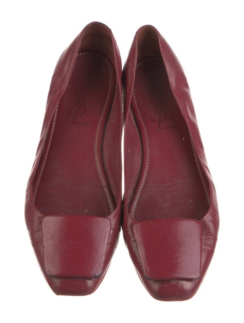 Yves Saint Laurent Leather Flats