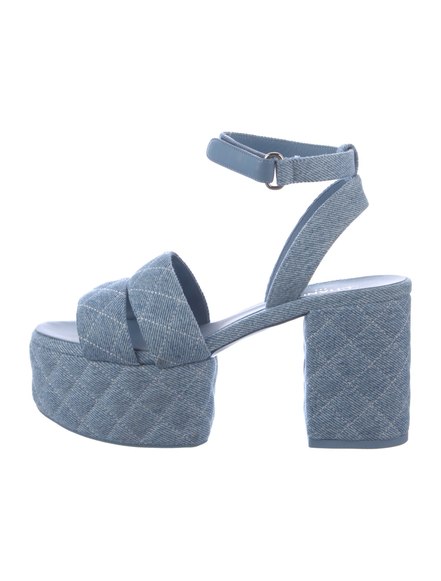 Chanel 2025 Interlocking CC Logo Sandals