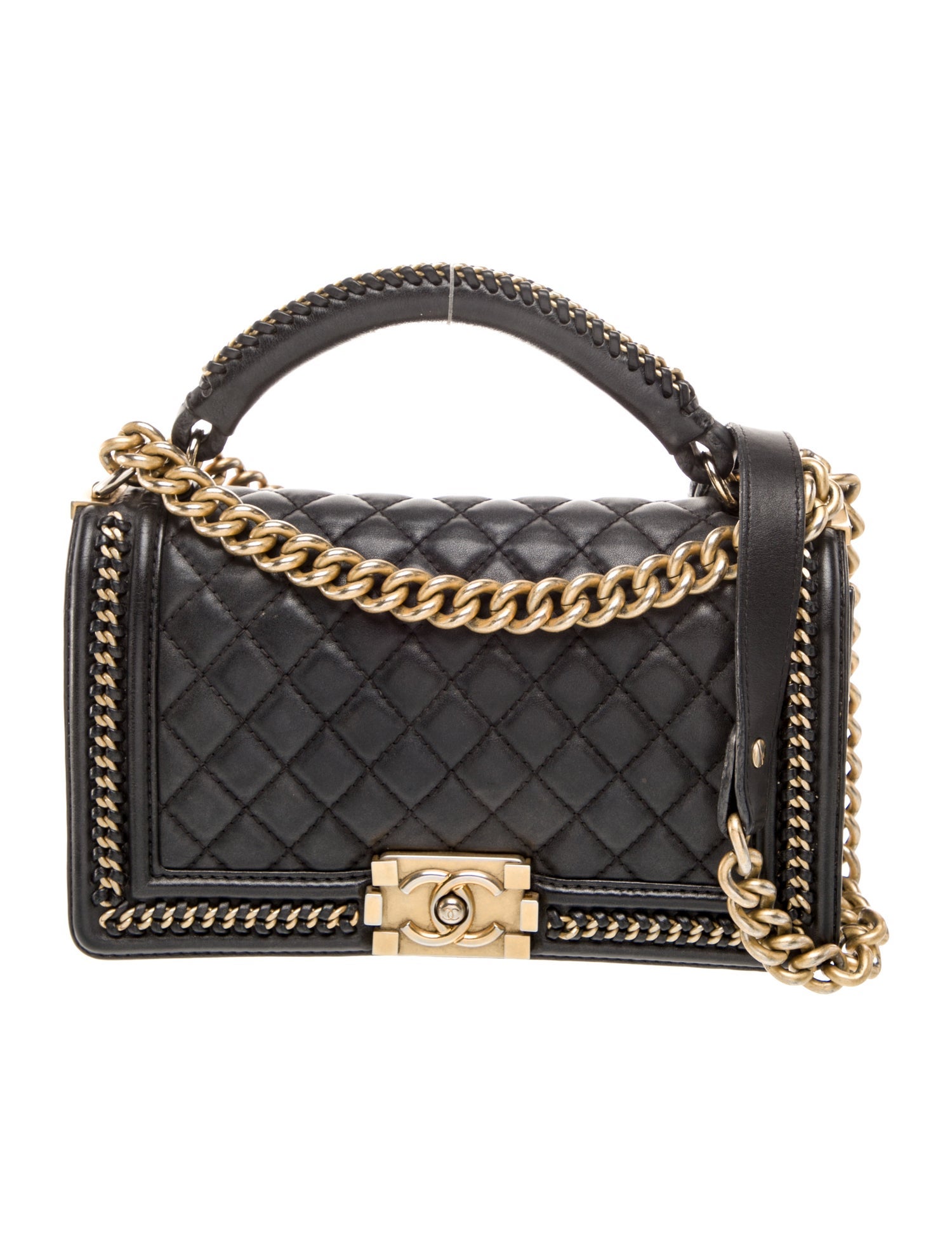 Chanel Medium Chain Around Boy Bag