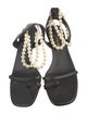 Chanel 2022 Interlocking CC Logo Sandals