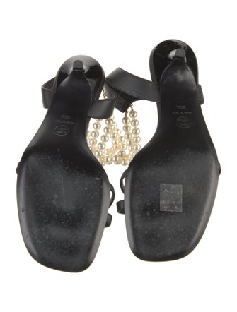 Chanel 2022 Interlocking CC Logo Sandals