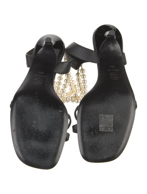 Chanel 2022 Interlocking CC Logo Sandals