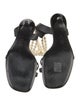 Chanel 2022 Interlocking CC Logo Sandals
