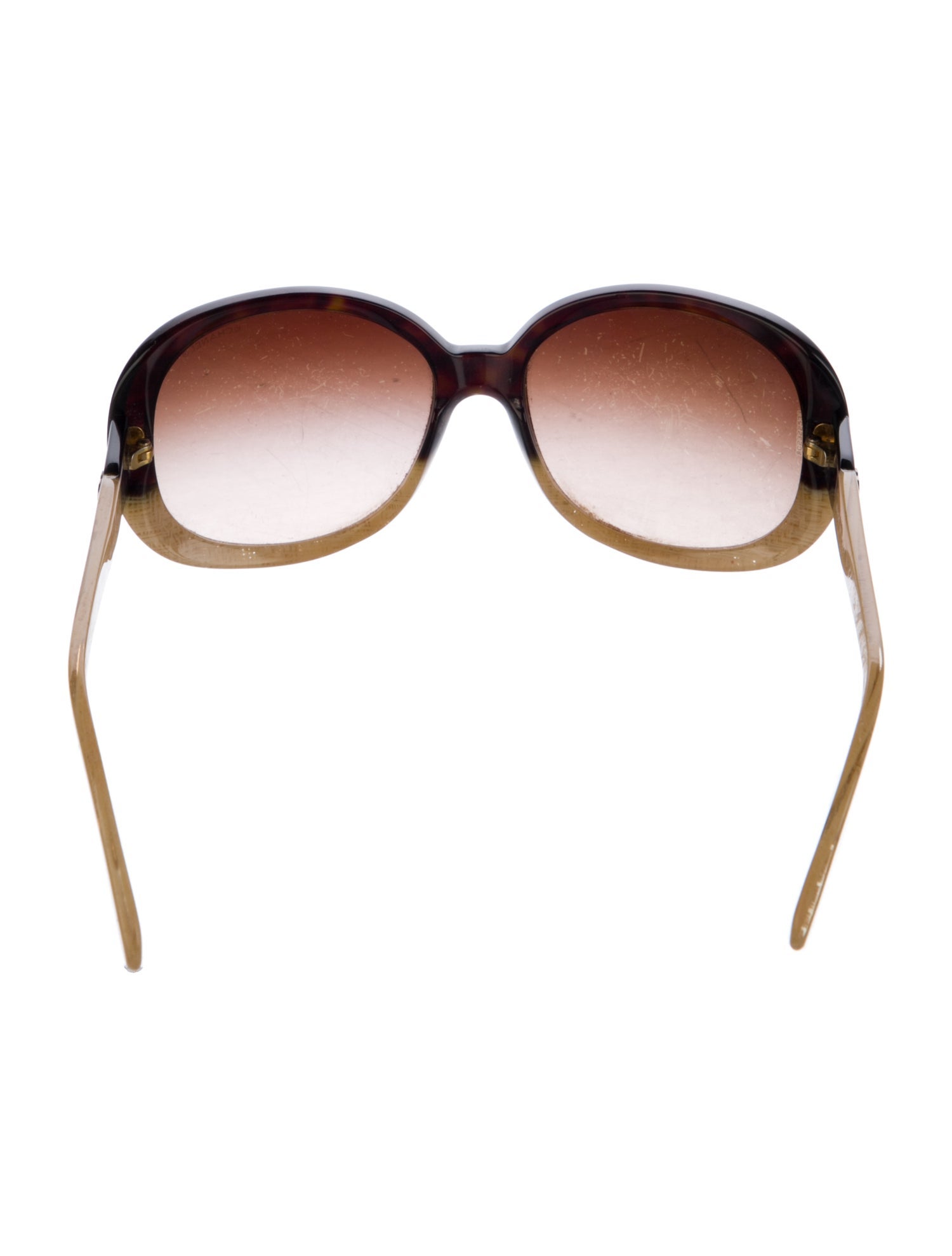 Chanel Interlocking CC Logo Oversize Sunglasses