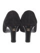 Chanel Interlocking CC Logo Suede Pumps