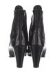 Chanel Interlocking CC Logo Patent Leather Chelsea Boots