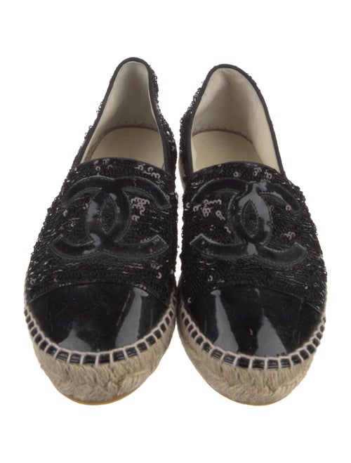 Chanel 2016 Interlocking CC Logo Espadrilles