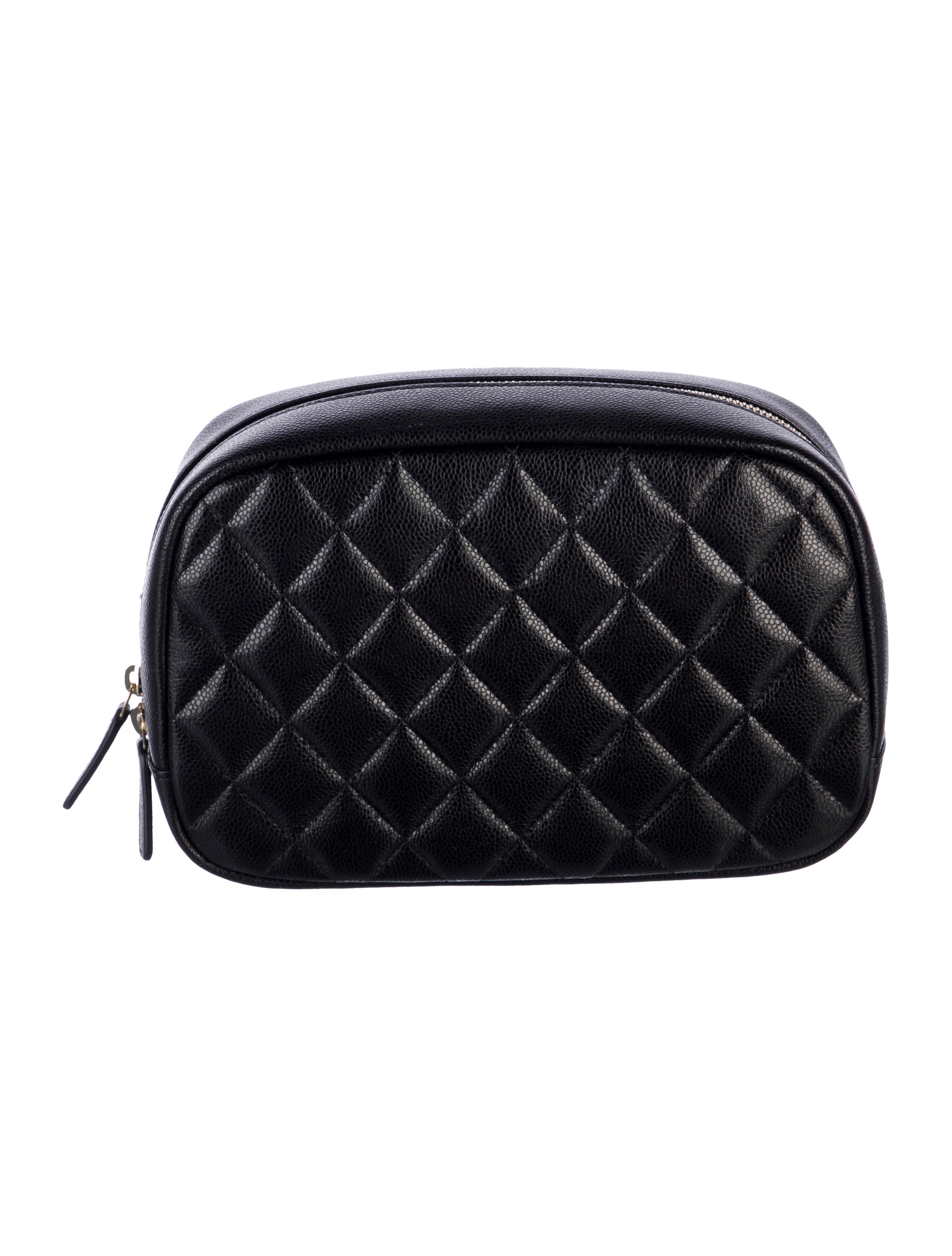 Chanel Quilted Cosmetic Pouch w/ Tags