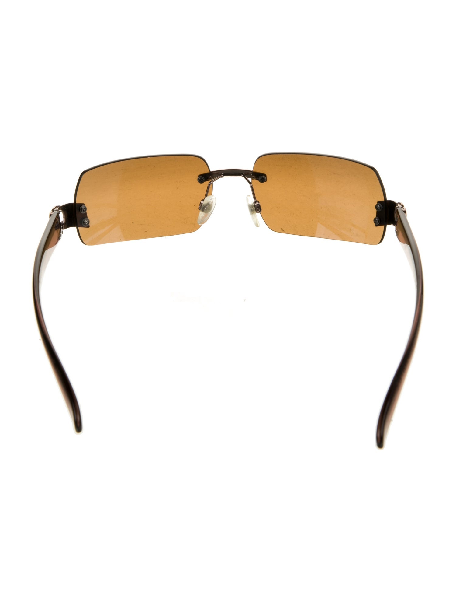 Chanel Interlocking CC Logo Square Sunglasses