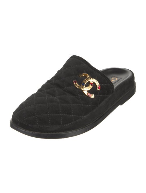 Chanel 2022 Interlocking CC Logo Mules