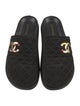 Chanel 2022 Interlocking CC Logo Mules