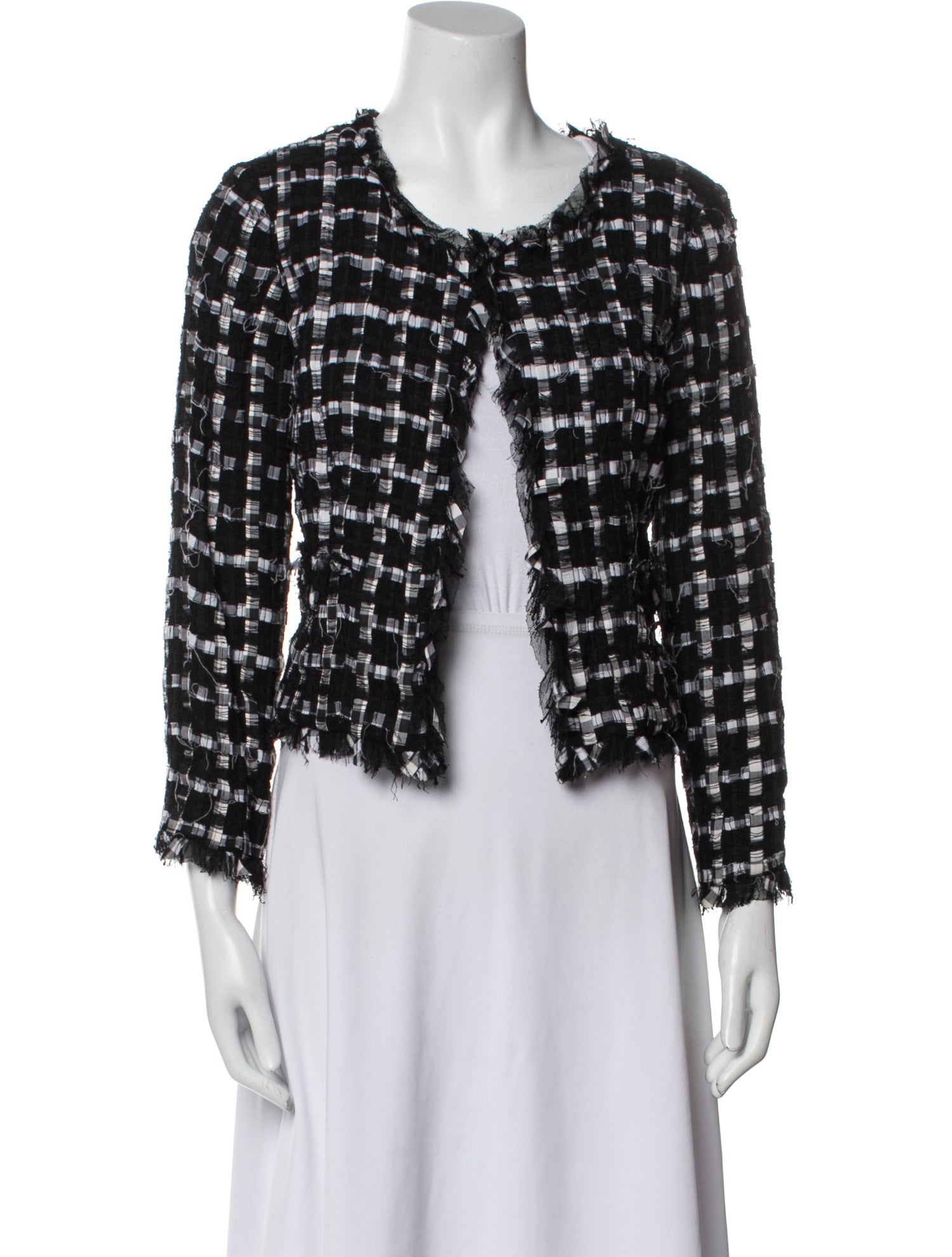 Chanel 2011 Tweed Pattern Evening Jacket
