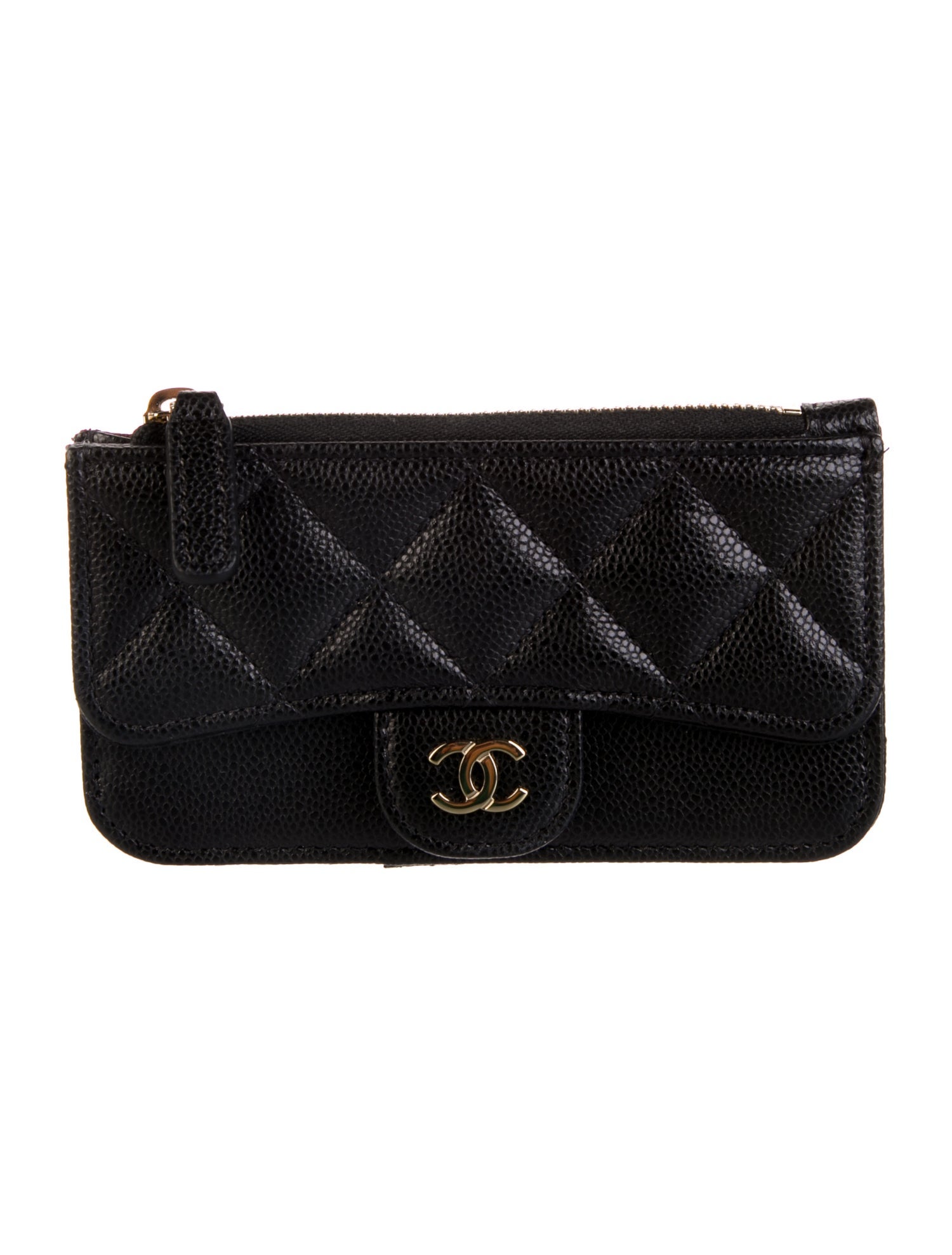Chanel 2024 Interlocking CC Logo Wallet