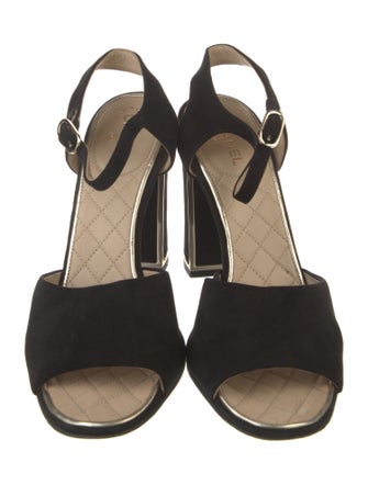 Chanel 2016 Interlocking CC Logo Sandals