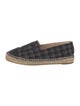 Chanel Interlocking CC Logo Wool Espadrilles
