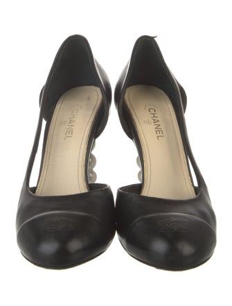 Chanel 2017 Interlocking CC Logo D'Orsay Pumps