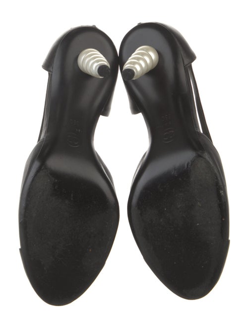 Chanel 2017 Interlocking CC Logo D'Orsay Pumps