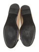 Chanel Interlocking CC Logo Leather Flats