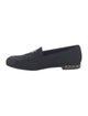 Chanel Interlocking CC Logo Canvas Loafers