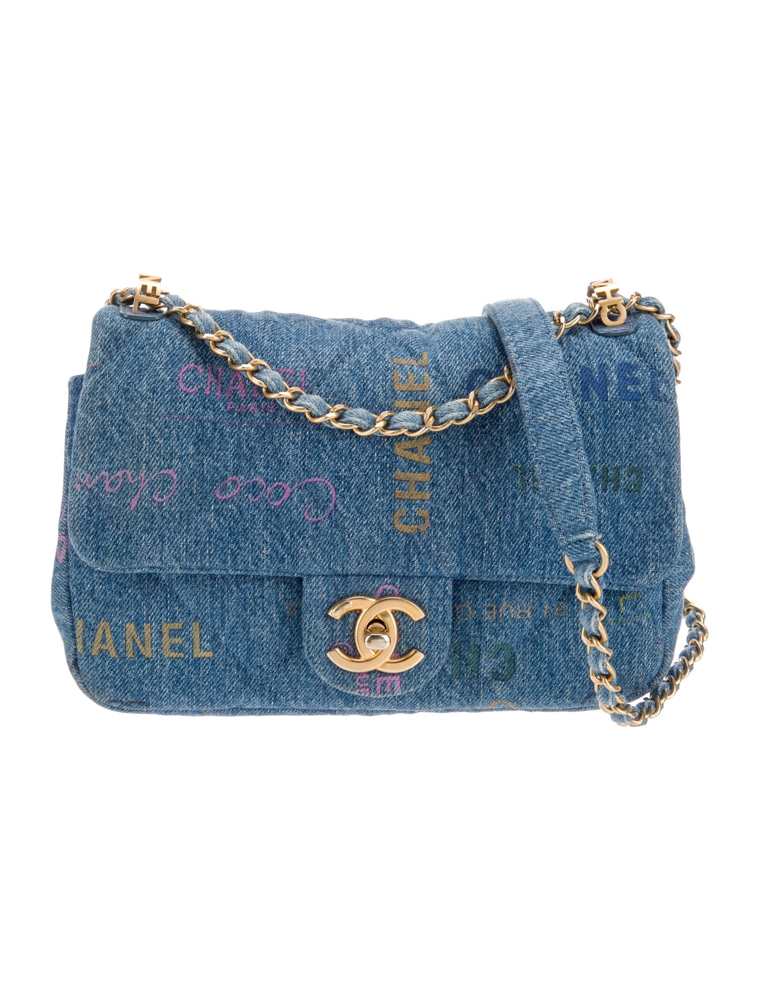 Chanel Small Denim Mood Flap Bag
