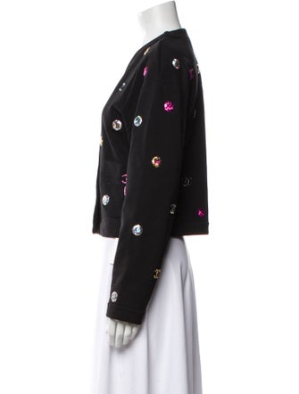 Chanel 2021 Floral Print Sweater