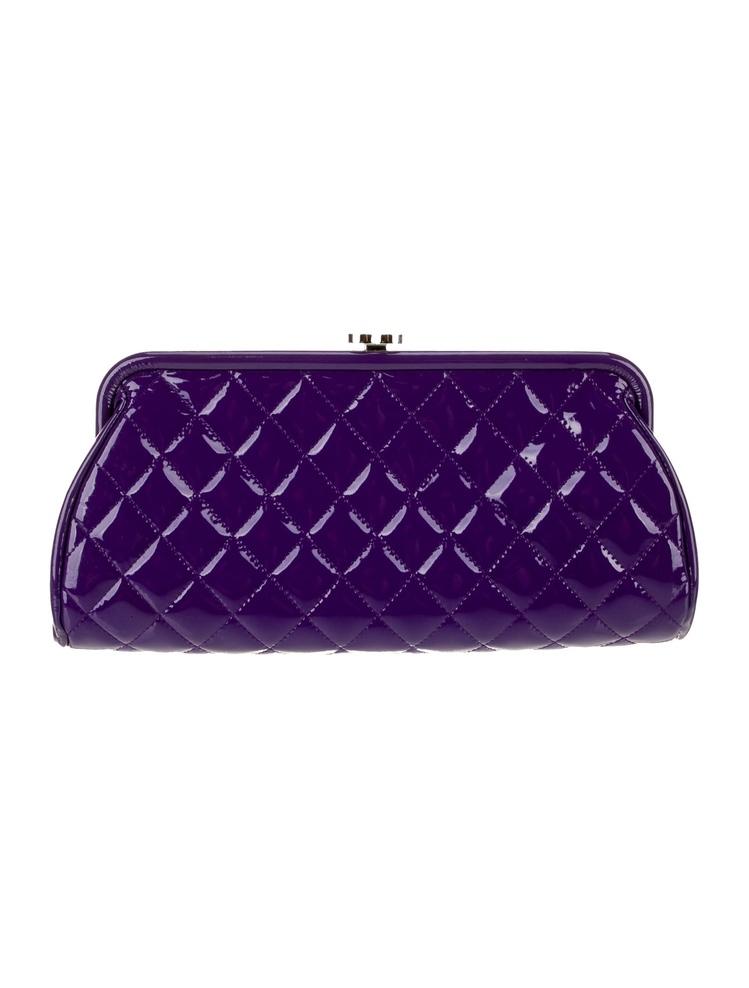 Chanel Patent Timeless Clutch