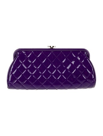 Chanel Patent Timeless Clutch