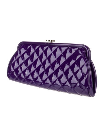 Chanel Patent Timeless Clutch