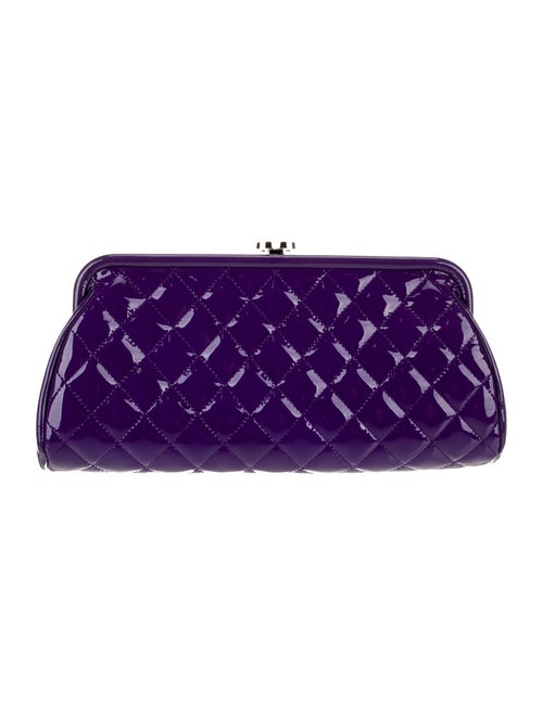 Chanel Patent Timeless Clutch
