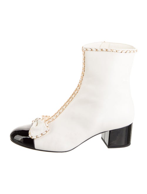 Chanel 2024 Interlocking CC Logo Boots