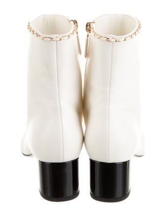 Chanel 2024 Interlocking CC Logo Boots